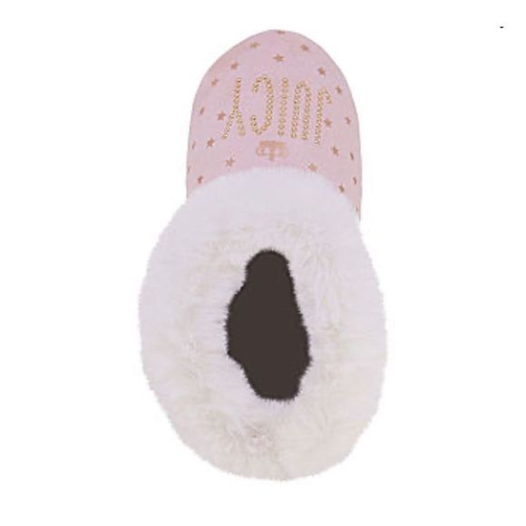 NWT Juicy By Juicy Couture Tulare Girls Bootie Slippers Pink Sz 4-5 Big Kid - Picture 9 of 14